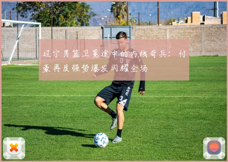 辽宁男篮卫冕途中的内线奇兵：付豪再度强势爆发闪耀全场